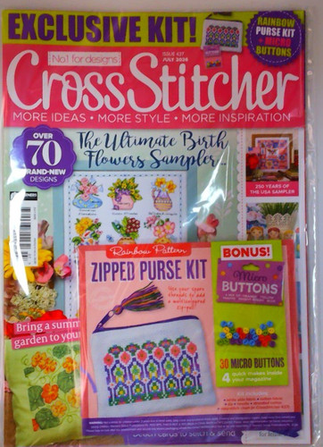 Cross stitcher magazine - cross, july