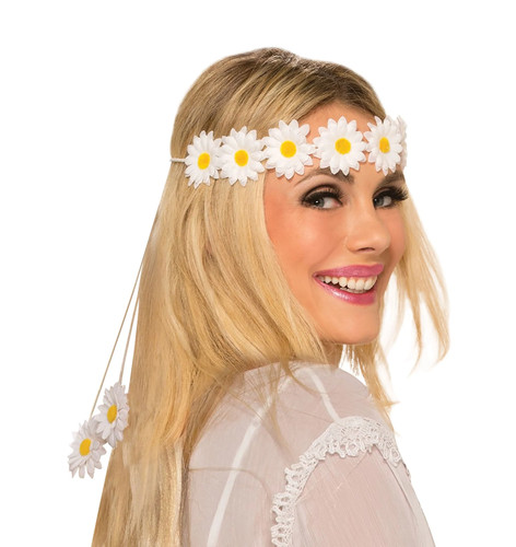 Hippy daisy headband 60 - daisy,