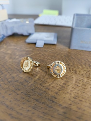 Mulberry button cufflinks - mulberry,