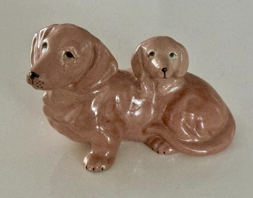 Vintage dachshund mother - , &