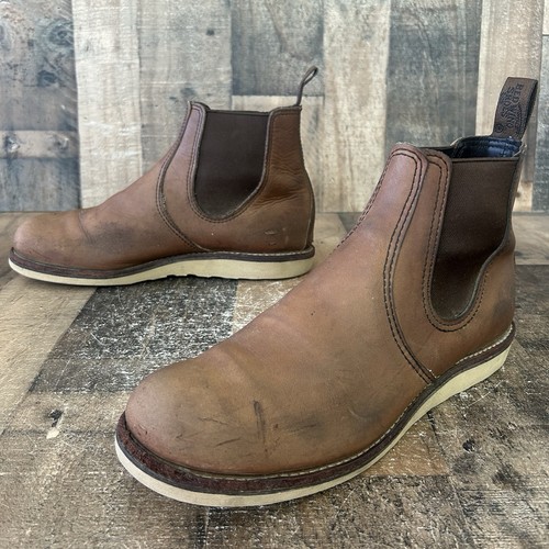 Red wing 3190 pull - red, chelsea