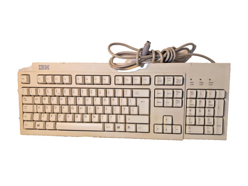 Vintage ibm keyboard 7953 - ibm,