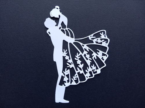 Wedding die cuts bride - die,