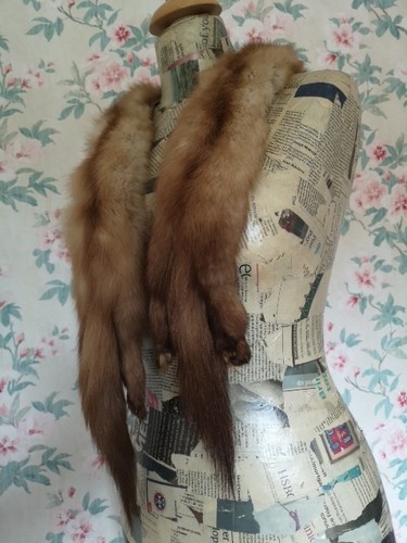 Antique mink double skin - mink,