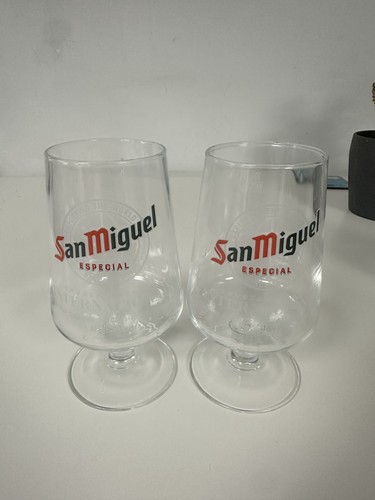 San miguel pint glasses - san,