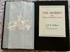 The Hobbit First Deluxe Edition 1976 J R R Tolkien George Allen and Unwin unread