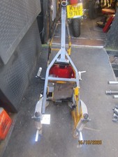 custom  plunger chopper frame built by D+G custom shop+twin disc front end