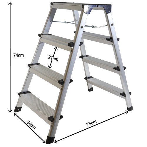 Aluminium step hop - up, 4