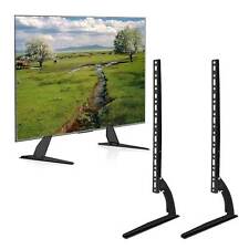 Universal TV Pedestal Stand for 17-50 inch Table TV Base Monitor Riser LCD LED