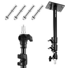 Light Stand Boom Arm Ceiling Wall Mount 103cm Extendable for Studio Projector