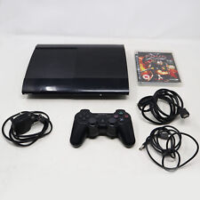 SONY PLAYSTATION 3 PS3 BLACK PAL CONSOLE CECH-4003C NINJA GAIDEN SIGMA GAME LOT