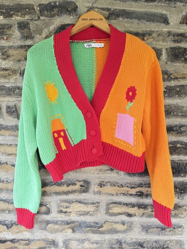 Zara colour block embroidered - block,