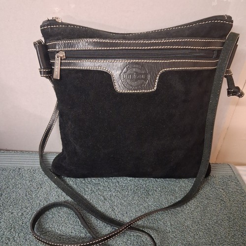 Ubrique vintage black - black, suede