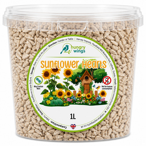 Hungry wings sunflower hearts - wings,