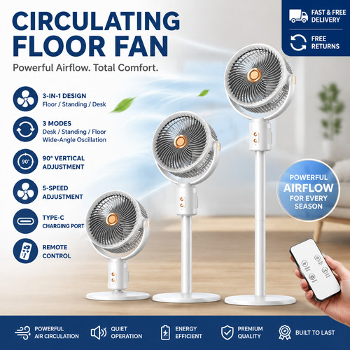 Speed standing fan - standing,