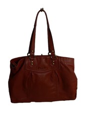 COACH Tote Bag Leather RED