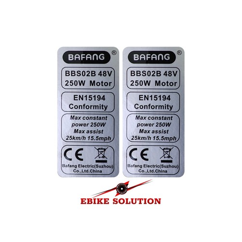 Bafang 250w 48v - 2x,