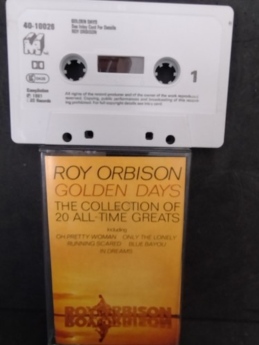 Roy orbison golden days - golden, days-