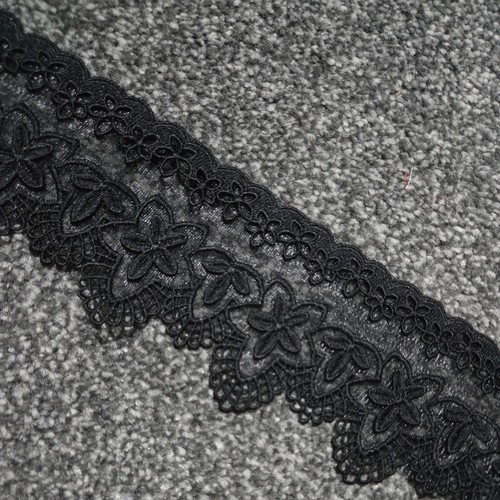 Black lace trim ideal - trim,