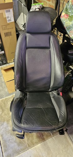Saab black leather - 9-3,