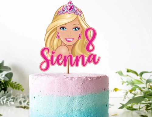 Barbie birthday personalised - barbie,