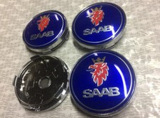 Saab alloy wheel - 4x, hub