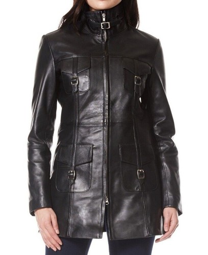 Ladies women black - zip, up