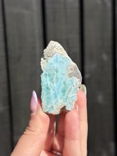 Larimar Half Polished Freeform
