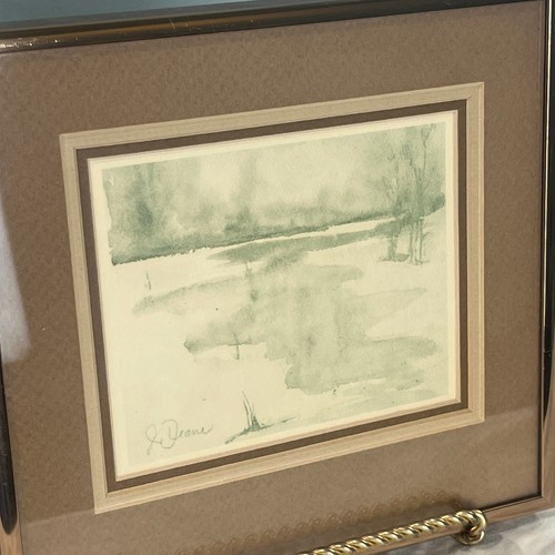 Original signed watercolor - original,