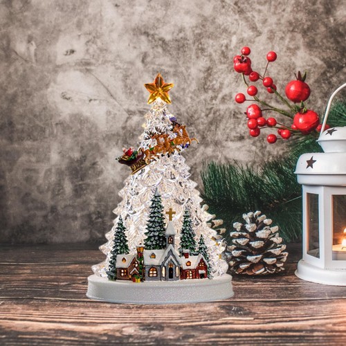 Christmas tree music box - tree,