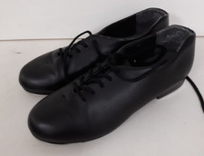 Capezio Tele Tone Black Tap Shoes Children's Size 2 Good Condition