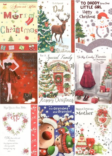 Christmas cards for relatives - christmas,