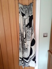 F&F Florence & Fred Maxi Long Bandeau  Dress. Summer/Evening.  New 10. 