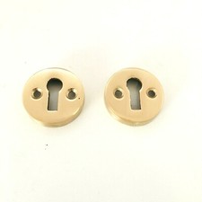 QTY-2 x Keyhole Polished Brass