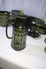 Green Sylvac Coffee Pot or TeaPot Pattern Number 4202