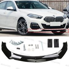 Front Glossy Splitter Spoiler Bumper Chin Lip For F32 F33 F36 4 SERIES M SPORT
