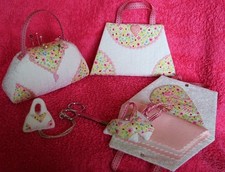 PATCHWORK / QUILTING SEWING PATTERN FANCY BAGS by Gail Penberthy