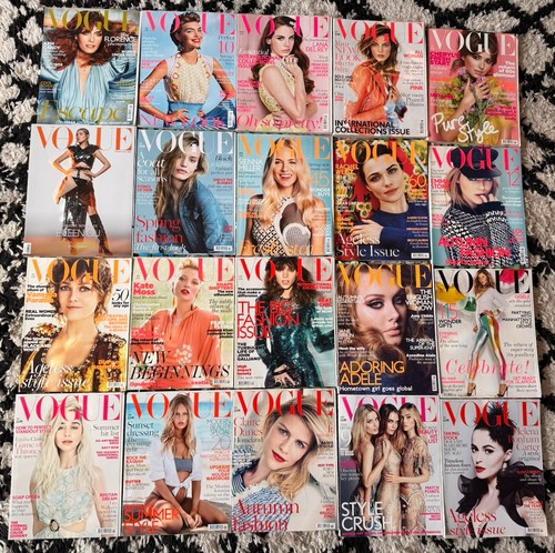 20x joblot vogue magazine - l1,