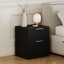 Modern Bedside 2 Drawer