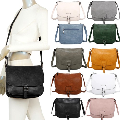 Ladies real leather satchel - real,