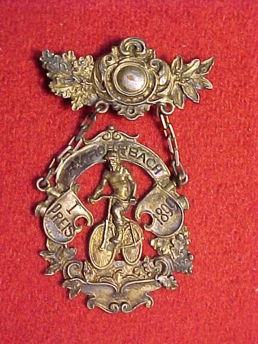 1899 german bicycling award - german,