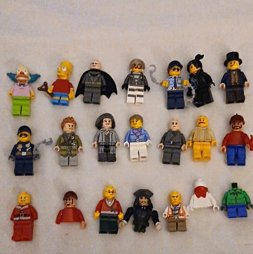 Lego minifigures mixed job lot - mixed,