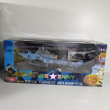 Motor Max 1/48 Scale AH-1Z Viper USMC 76315 Diecast Combat Helicopter Model.