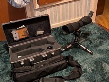 Vanguard VSP-81 Spotting Scope 20-60x80 Hard Carry Case & Tripod Kit.