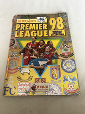 Merlin Premier League 1998 Football Sticker Album complete all stickers