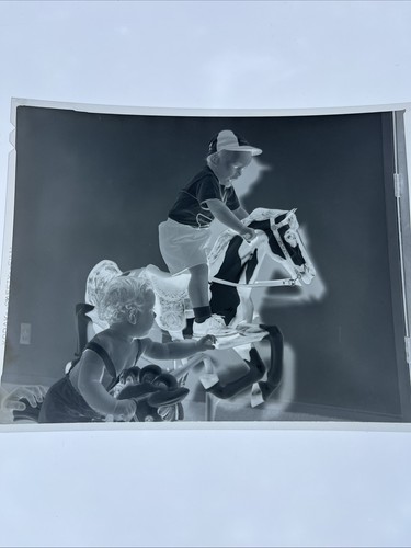 Vintage photo negative child - vintage,