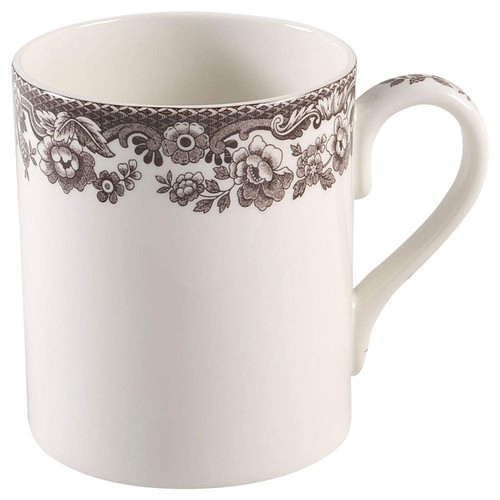 Spode delamere brown mug - brown, oz