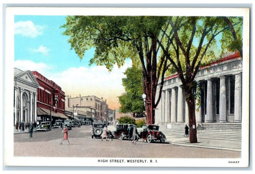 C1920 high street classic car - c1920,