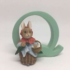 Mrs. Rabbit Alphabet Figurine
