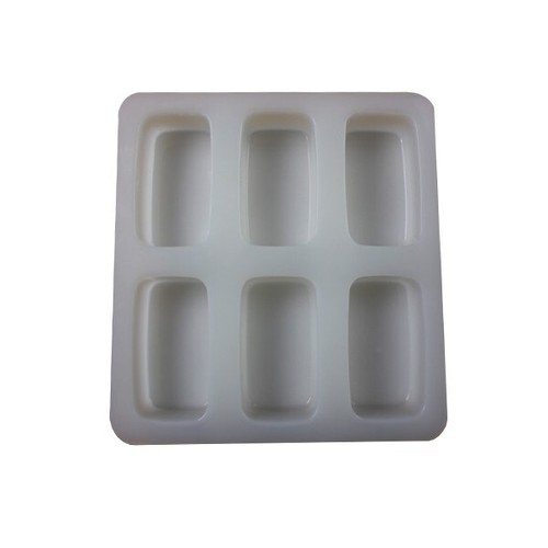 Soap mould rectangle - mould, silicone